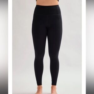 Black Compressive High-Rise Legging - Small